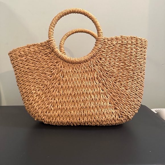 Straw vacation purse - Picture 1 of 5